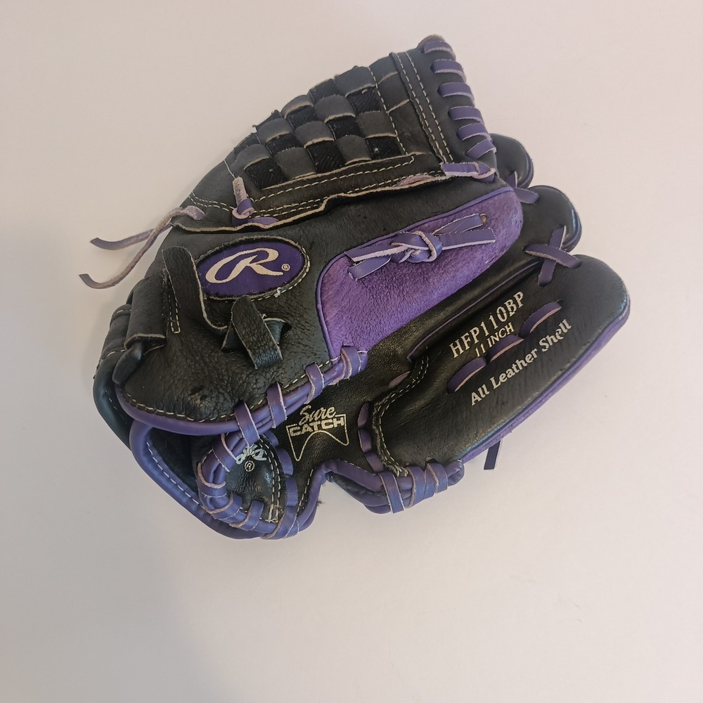 Rawlings Youth Left Handed‎ HFP110BP  11in  (Purple/Black)